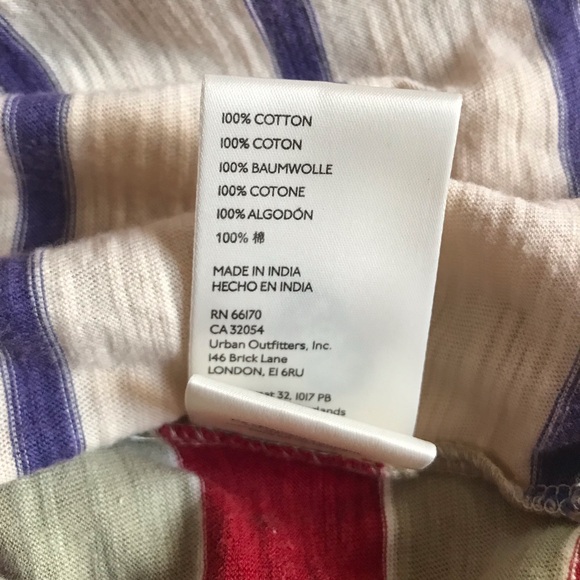 FREE PEOPLE Mixed Stripe Jersey Top - Picture 10 of 11